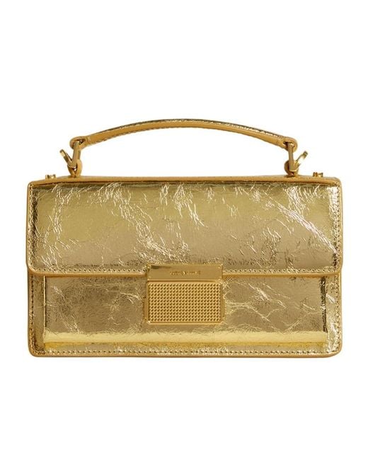 Golden Goose Deluxe Brand Metallic Venezia Small Crossbody Bag