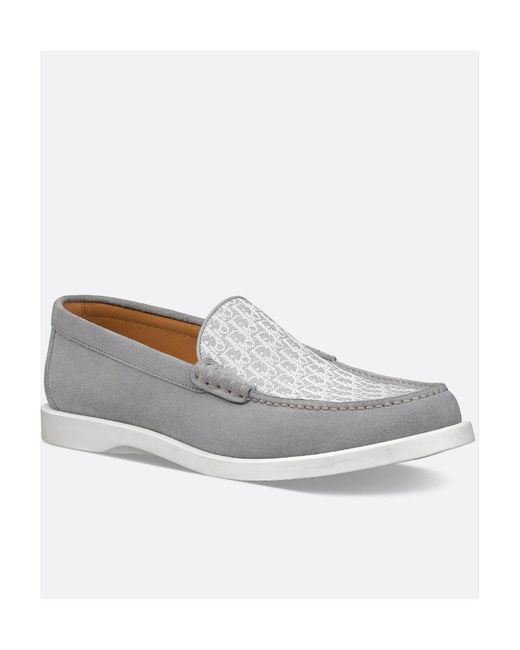 Dior Gray Granville Loafer for men