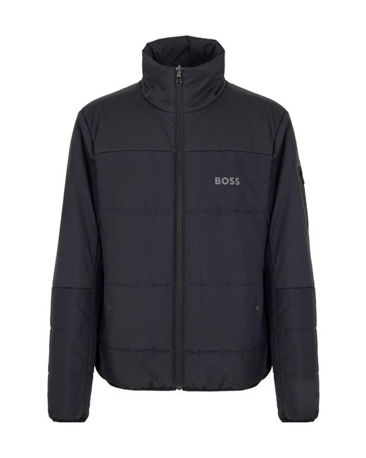 Boss Blue Simple Casual Jacket for men