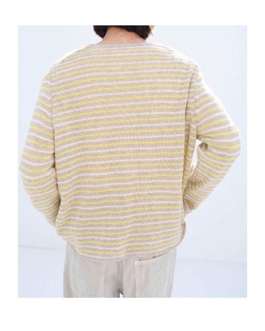 Auralee Natural Summer Cashmere Knit P/O for men