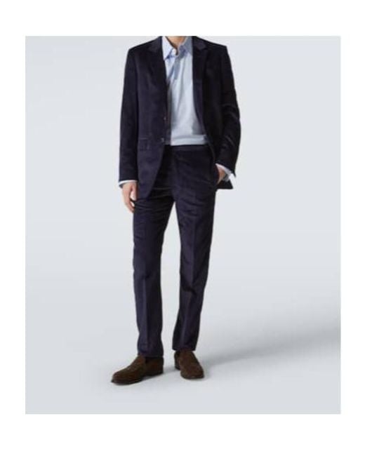 Gabriela Hearst Blue Cotton Corduroy Blazer for men