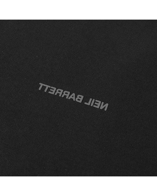 Neil Barrett Black Logo Details T-Shirt for men