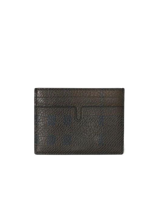 Burberry Black B-Shield Card Holder for men