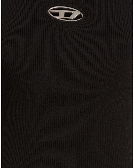 DIESEL Black Fitted Dress