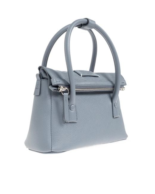 Maison Margiela Blue Small 5Ac East West Tote Bag for men