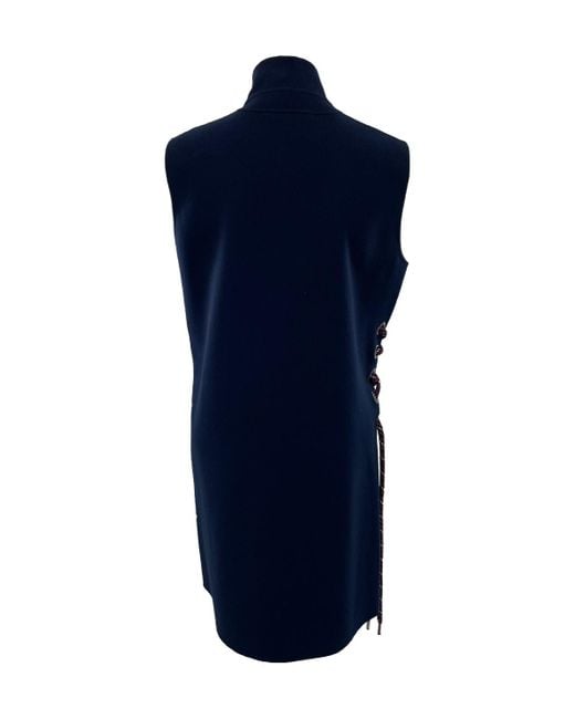Sportmax Blue Sleeveless Vest