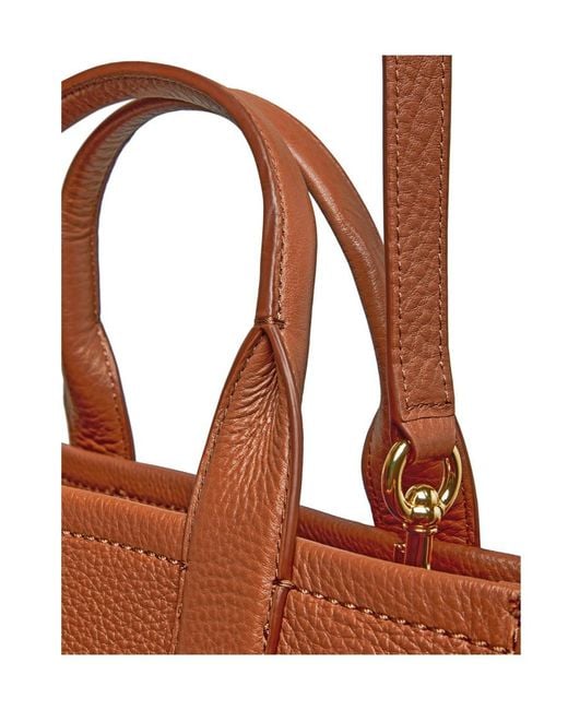 Marc Jacobs Brown Logo Shoulder Bag