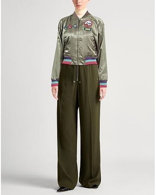 DIESEL Green Simple Baseball Jacket