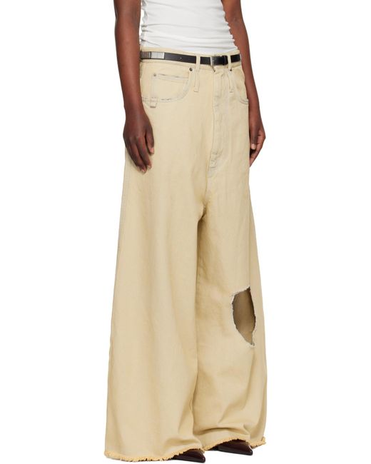 Lu'u Dan Natural Dumpster Jeans for men