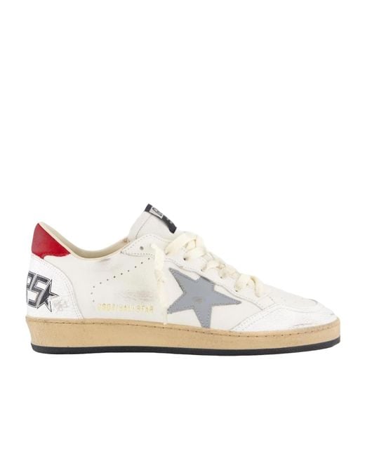 Golden Goose Deluxe Brand White Ball Star Sneakers for men