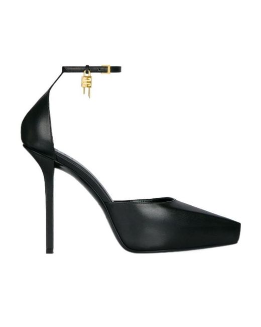 Givenchy Black G-Lock Platform Pumps