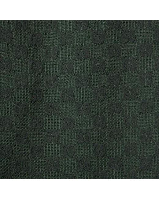 Gucci Green Gg Technical Jersey Pants for men