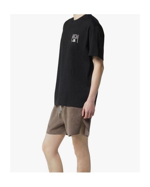 MCM Black X We The Best Logo T-Shirt for men