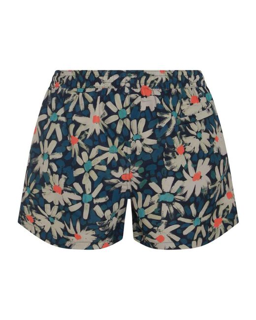 Paul Smith Blue Rope Swimming Trunks for men