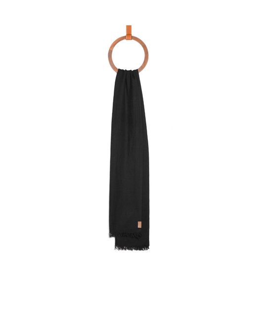 Loewe Black Scarf