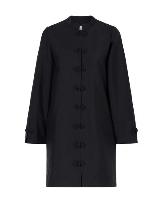 Rohe Blue Long-Sleeved Dress