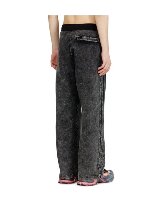 DIESEL Gray P-Alt Track Pants for men