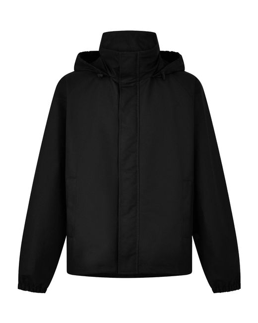 Gucci Black Short Hooded Casual Jacket Crafted for men