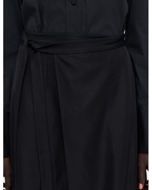 Joseph Black Alix Cotton Skirt