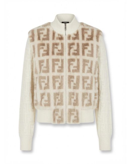 Fendi Natural Mink Bomber