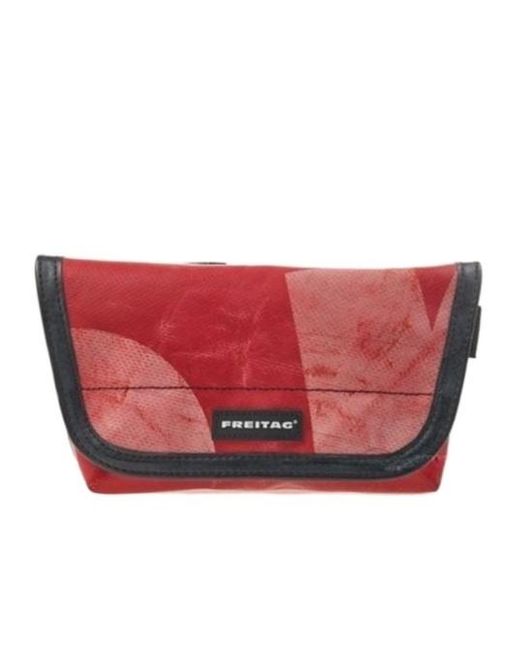 Freitag Red Flap Belt Bag for men