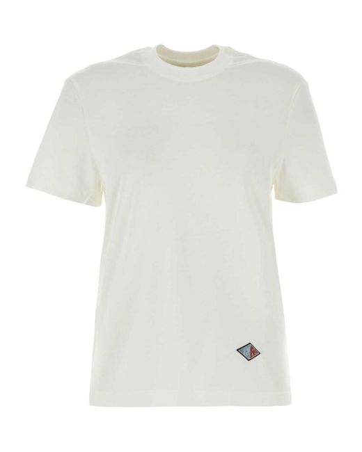 Bottega Veneta White Light Jersey T-Shirt