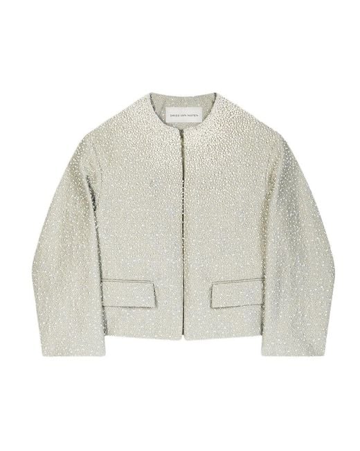 Dries Van Noten Multicolor Long-Sleeved Casual Jacket