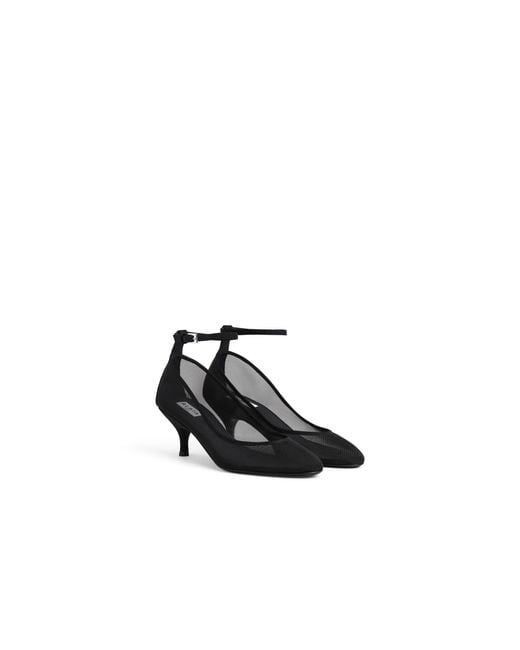 Alaïa Black Strappy Pumps