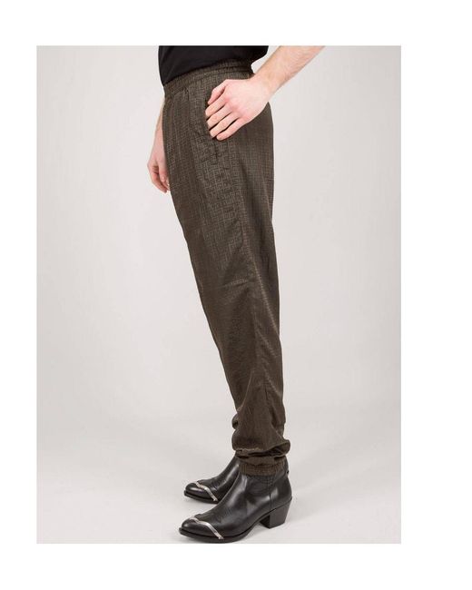 Givenchy Gray 4G Jacquard Track Pants for men