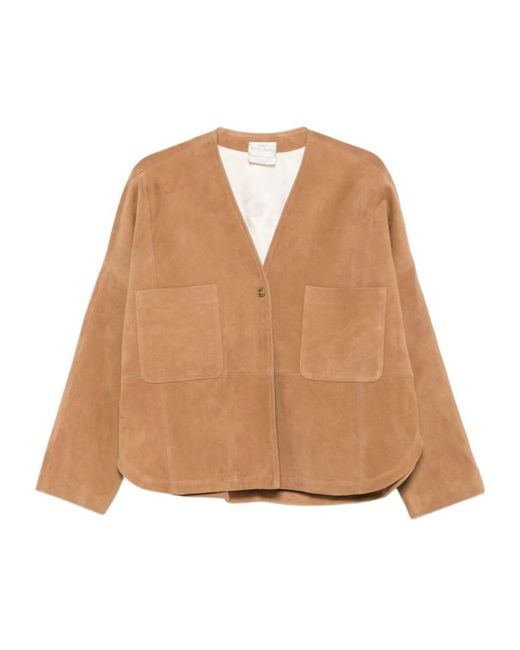 Forte_forte Natural Suede Jacket