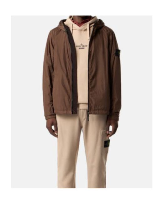 Stone Island Brown 4100001 Crinkle Reps Ny for men