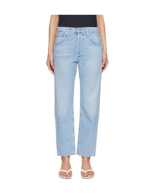 Citizens of Humanity Blue Winslow Boyfriend Jeans