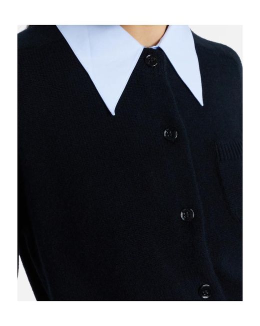 Dorothee Schumacher Black Long-Sleeved Cardigan