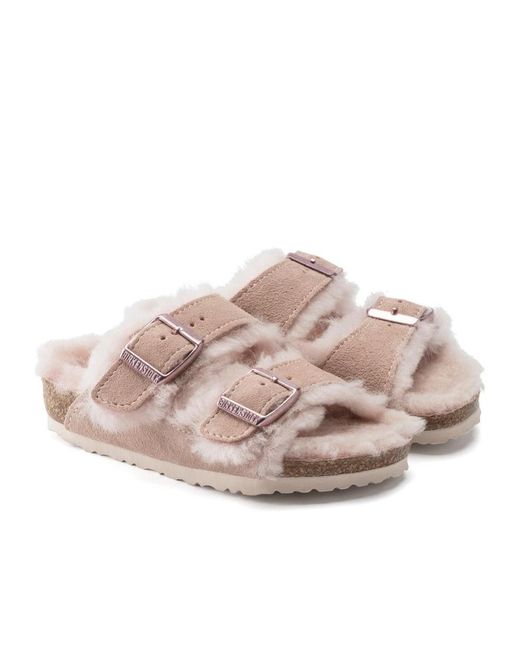 Birkenstock Pink Arizona Buckled Sandals