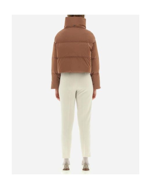 Herno Brown Pe'Nombre Padded Jacket