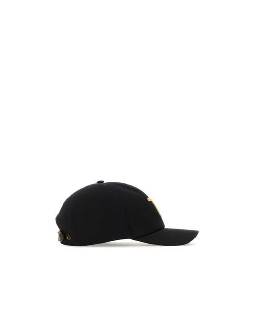 Tom Ford Black Logo-Embroidered Baseball Cap for men