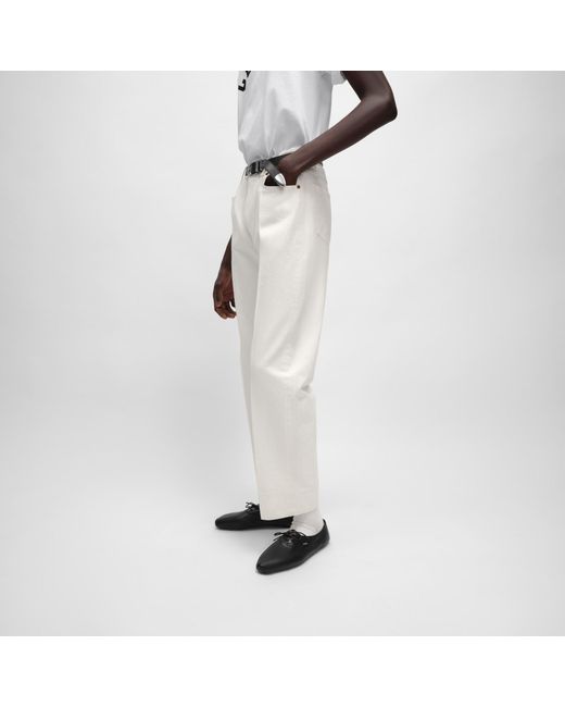 Céline White Boyfriend Jeans 001 for men