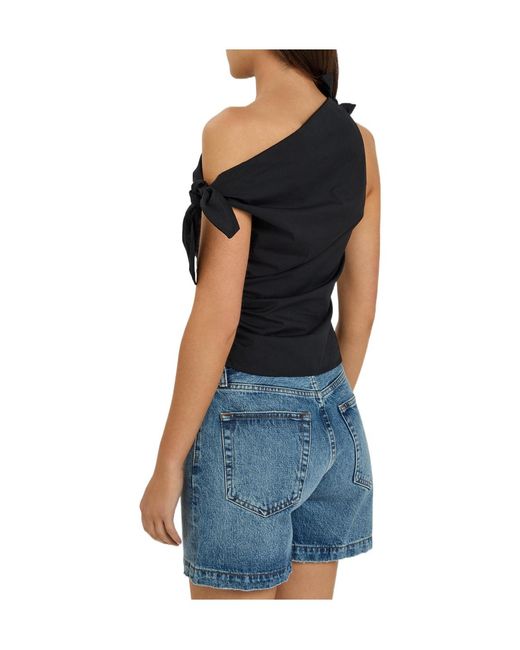 Staud Black Comfortable Versatile Top