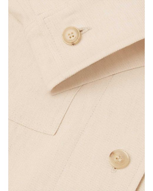 Loro Piana Natural Darby Overshirt
