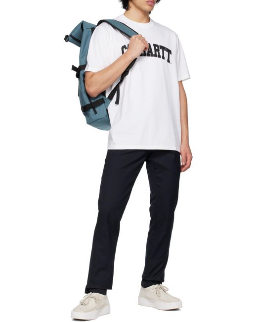Carhartt Black Straight-Leg Trousers for men
