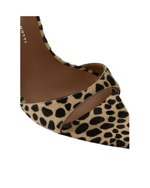 Giuseppe Zanotti Metallic Intriigo Savage Sandals
