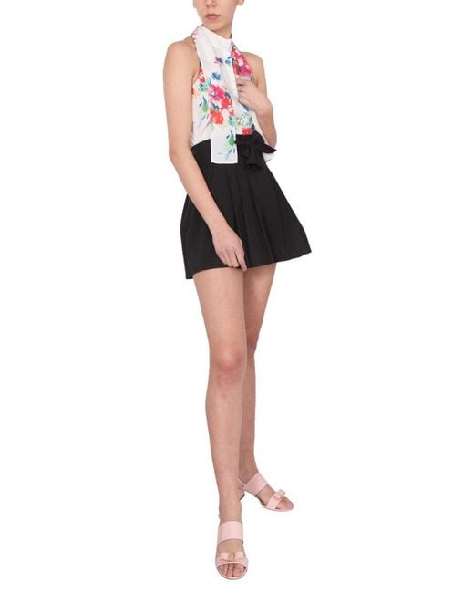 Moschino Black Boutique American Neck Shirt