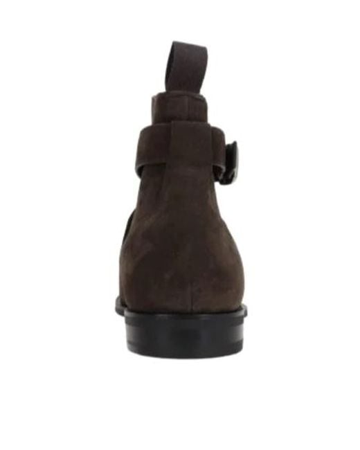 Church's Brown Almond Toe Ankle Boots for men
