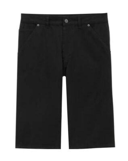 Saint Laurent Black Baggy Bermuda Shorts for men