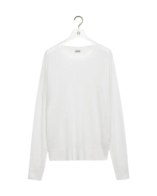 Loewe White Sweater
