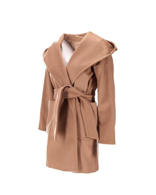 Max Mara Brown Long-Sleeved Coat