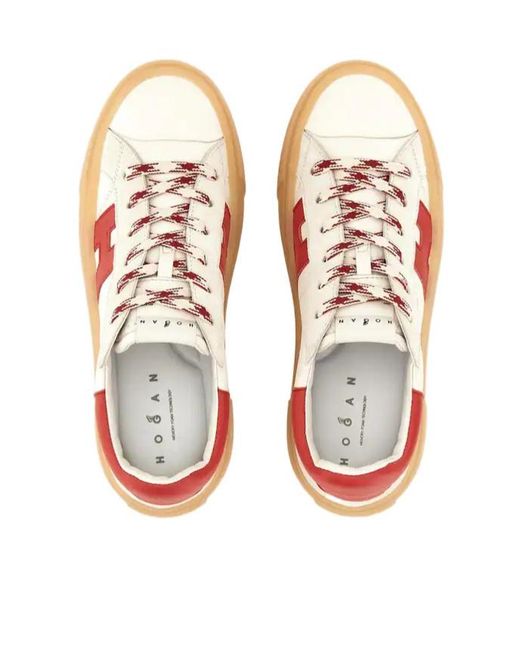 Hogan Pink Crosswind Sneakers