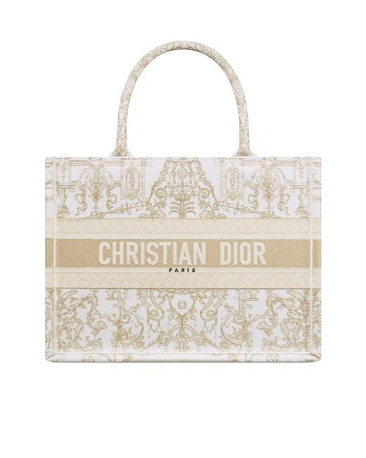 Dior Natural Medium Book Tote