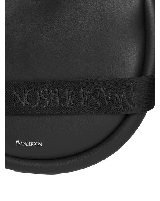 J.W. Anderson Black Zipped Shoulder Bag