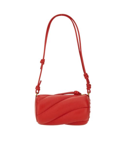 Fiorucci Red Quilted Shoulder Bag